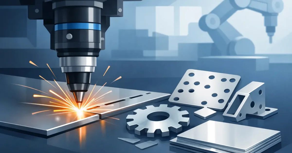 Cięcie laserowe aluminium CNC w produkcji